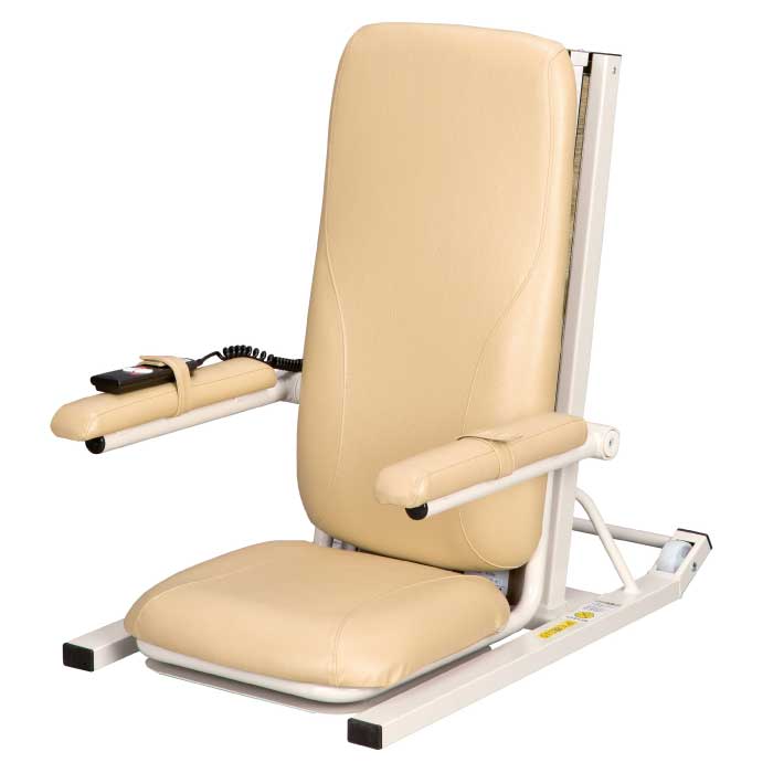 電動昇降座椅子　キシエンジニアリング　介護　福祉　リクライニング付 KC-200